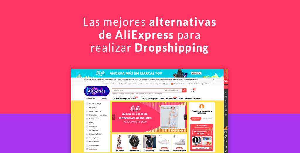 Las mejores alternativas de AliExpress para realizar Dropshipping
